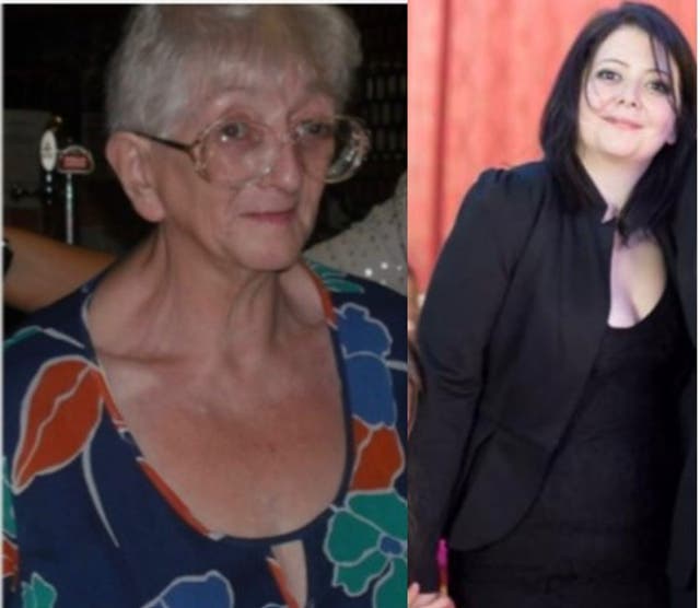 <p>Carole Bradley (left) died in June 2022, 10 months before her daughter Jemma</p>